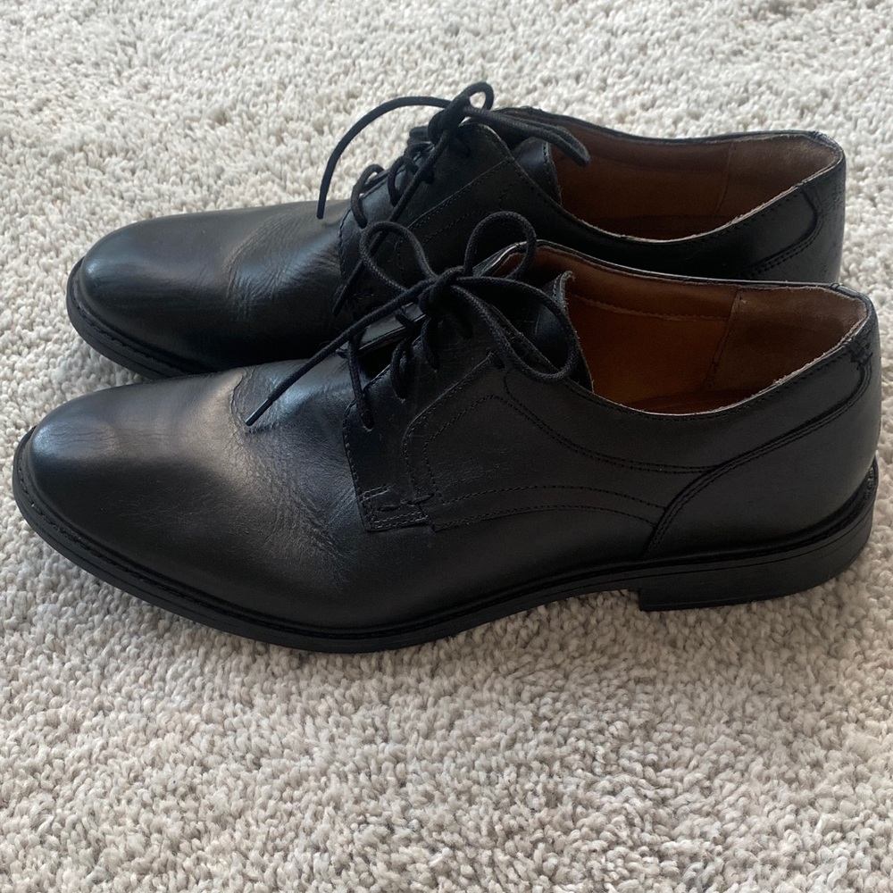 Franco Fortini Black Men's Oxfords